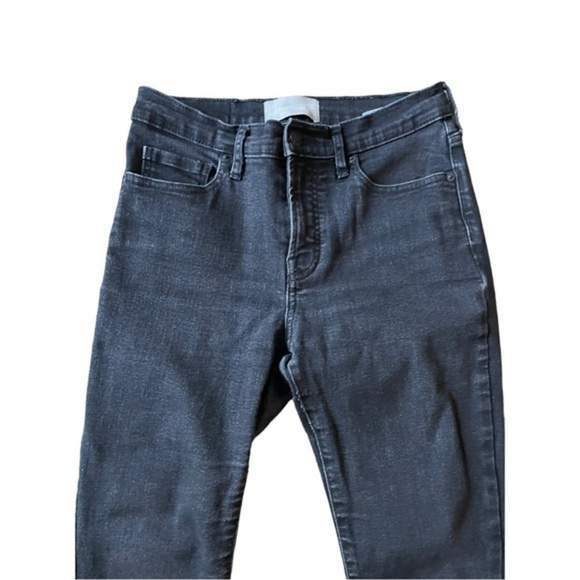 Everlane Mid Rise Ankle Jeans Washed Black Size 28 - Picture 6 of 14